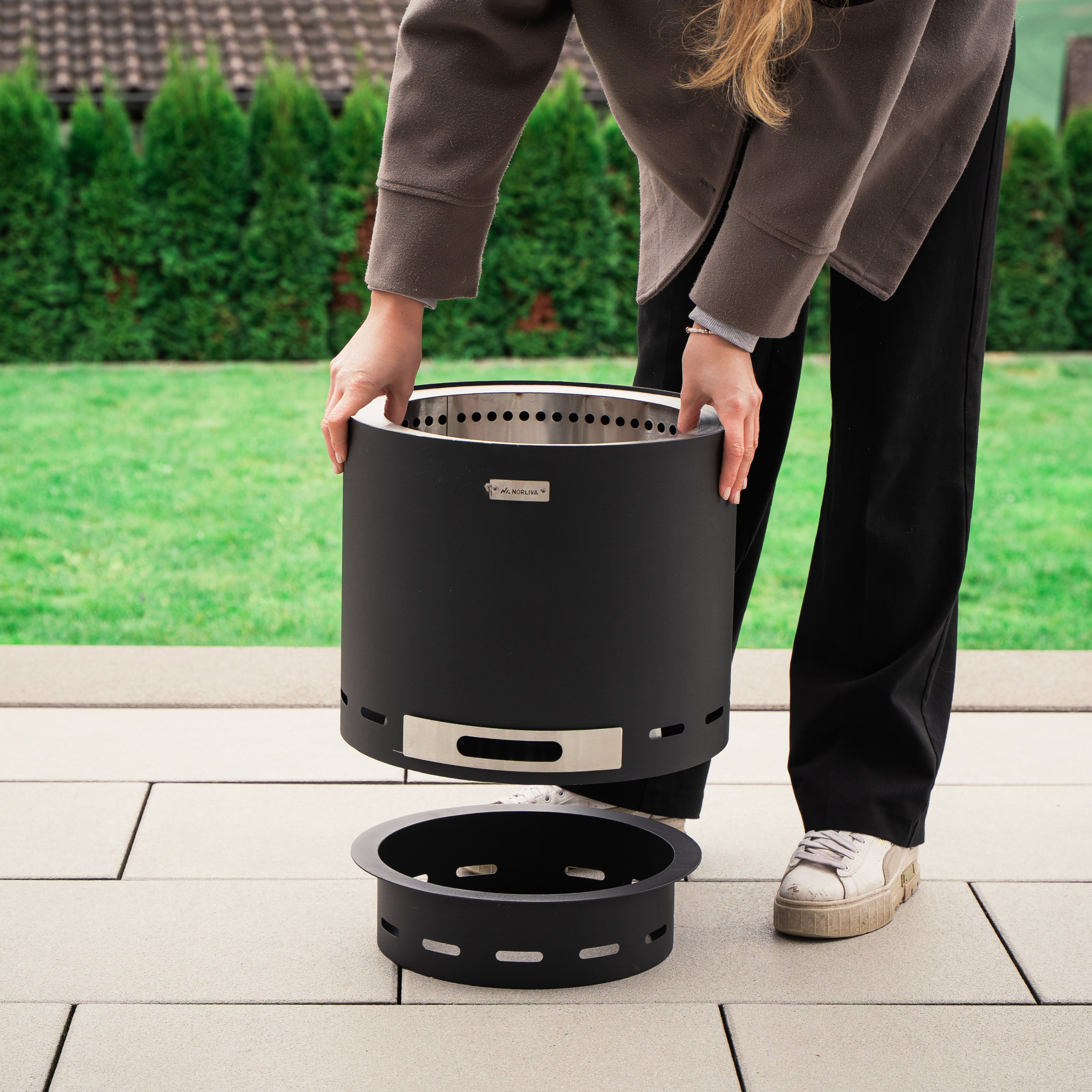 Rauchfreie Feuerschale Eda