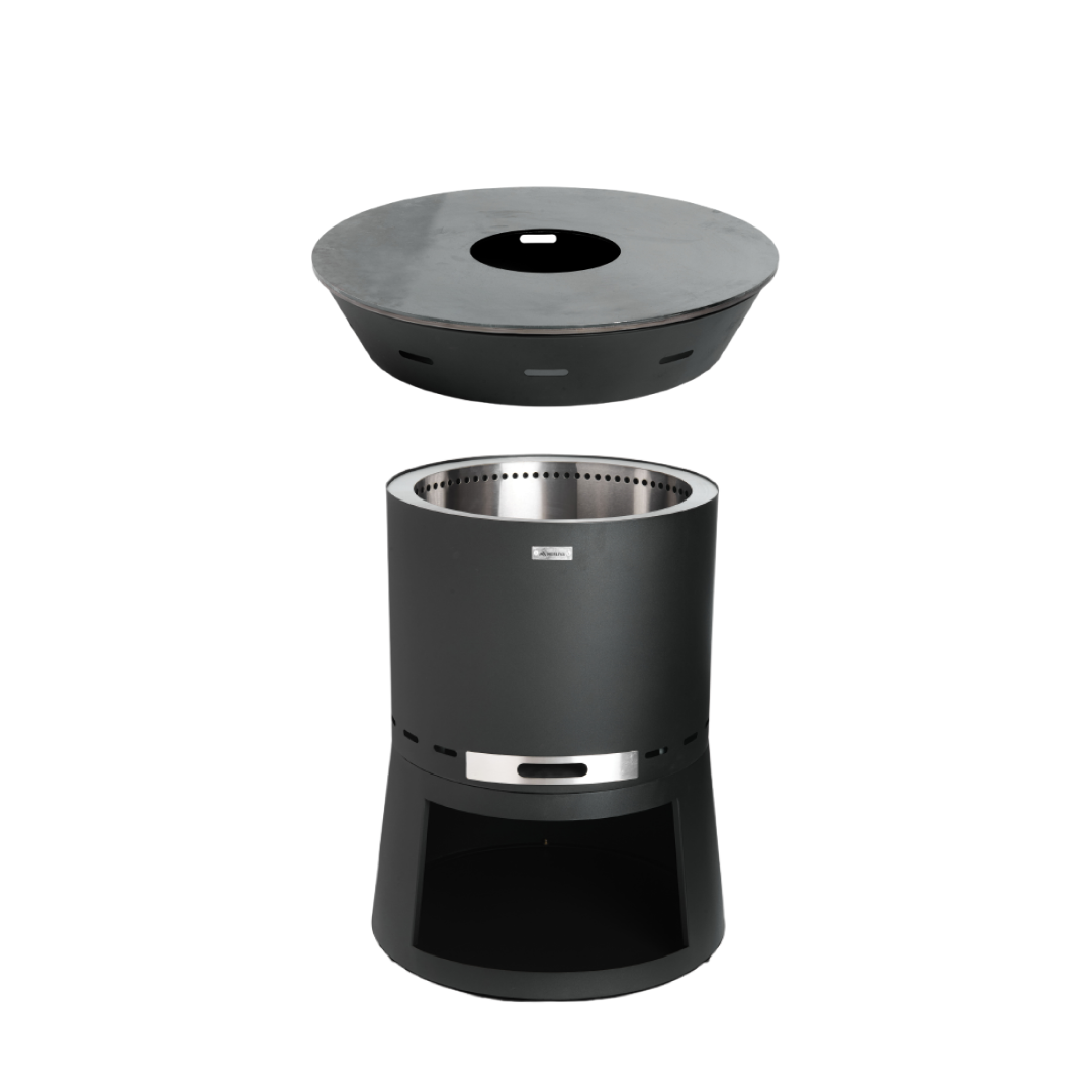 Set : Brasero Skara Pluss avec plaque plancha