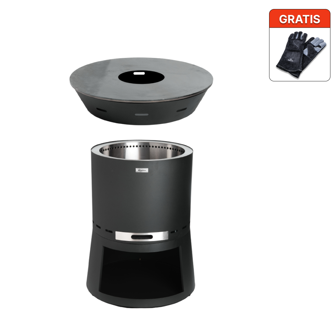 Set: Skara Pluss + Feuerplatten-Grill