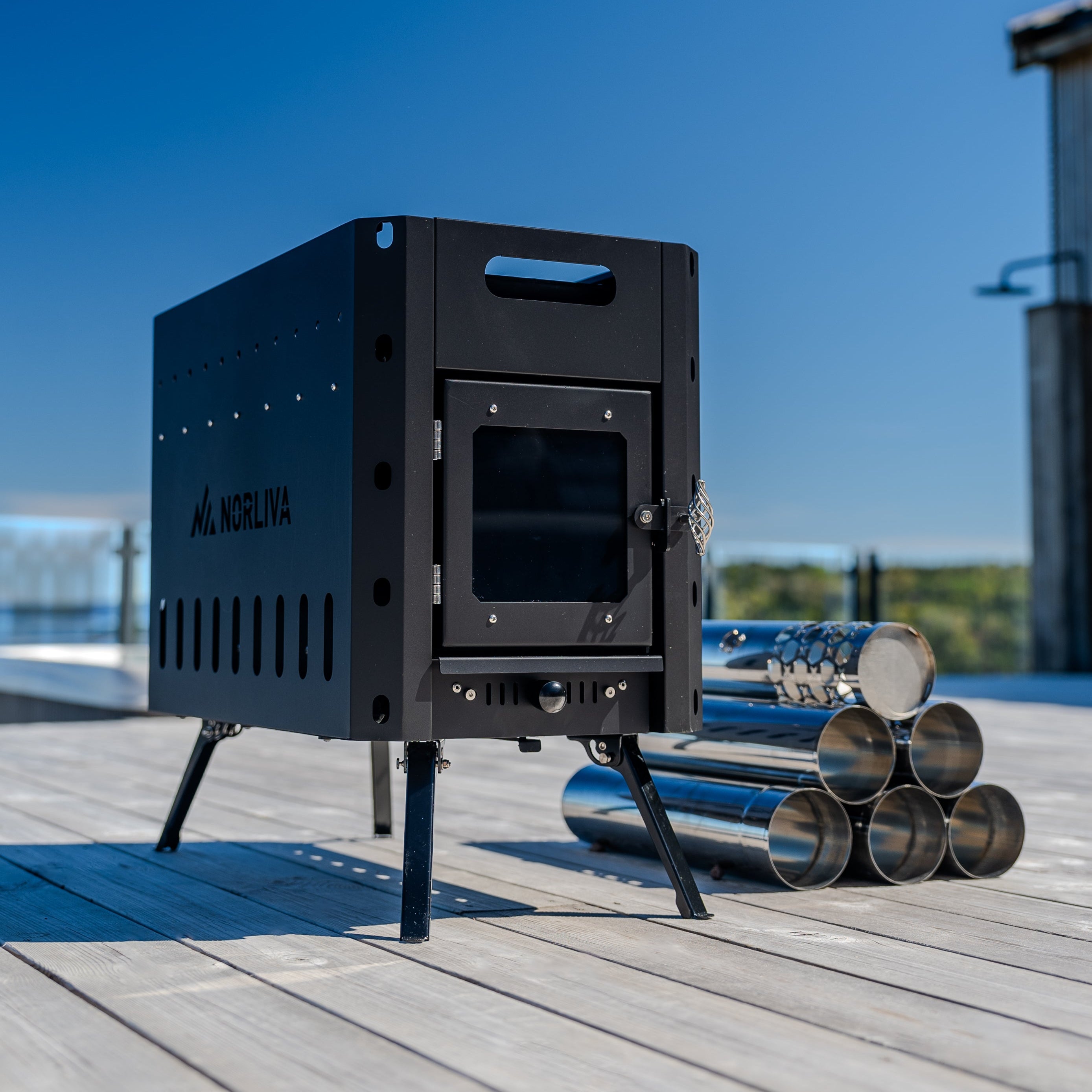 Poêle de sauna 2.0 pour tente de sauna Dalen/Fjorden