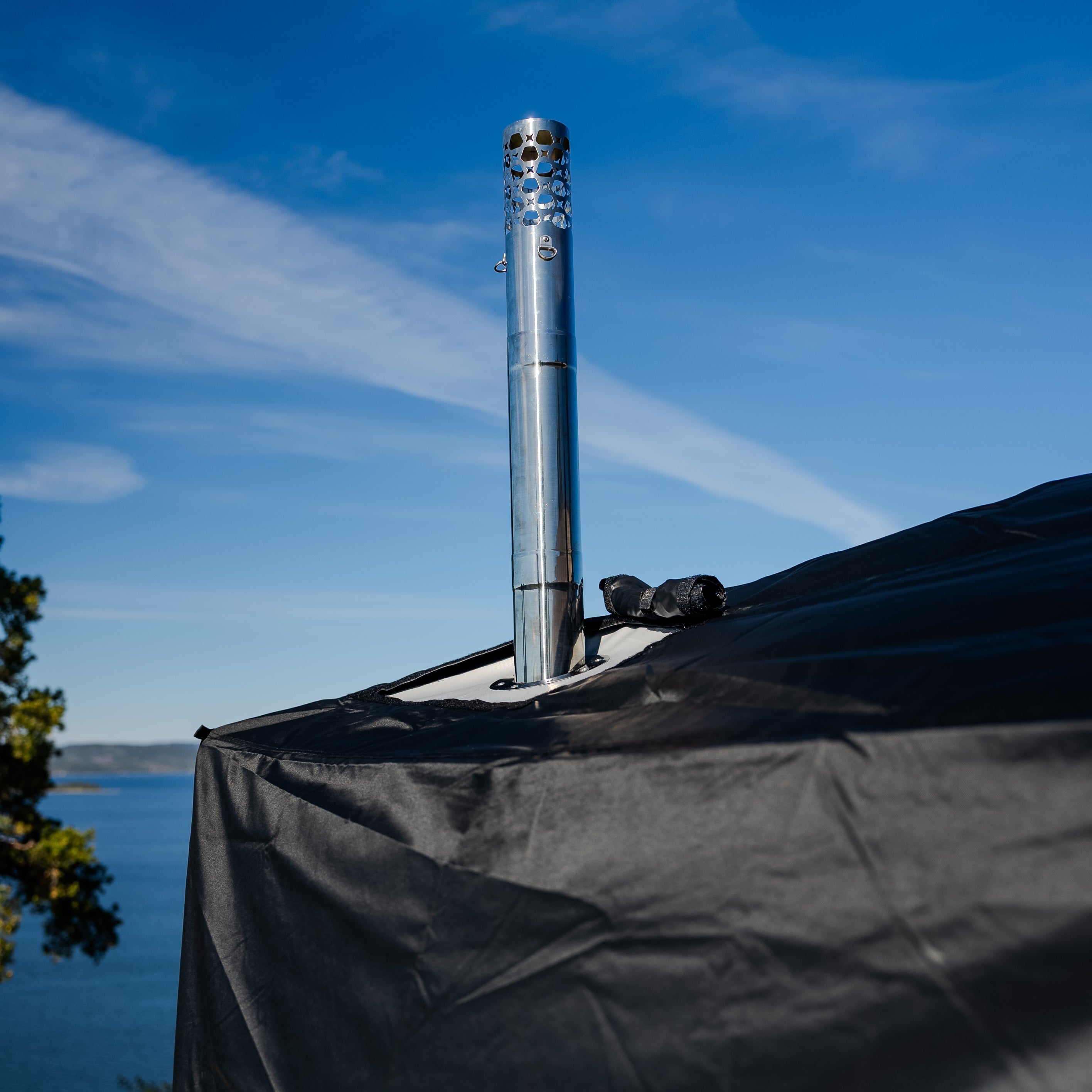 Protection contre les intempéries 1.0 pour tente de sauna Isen