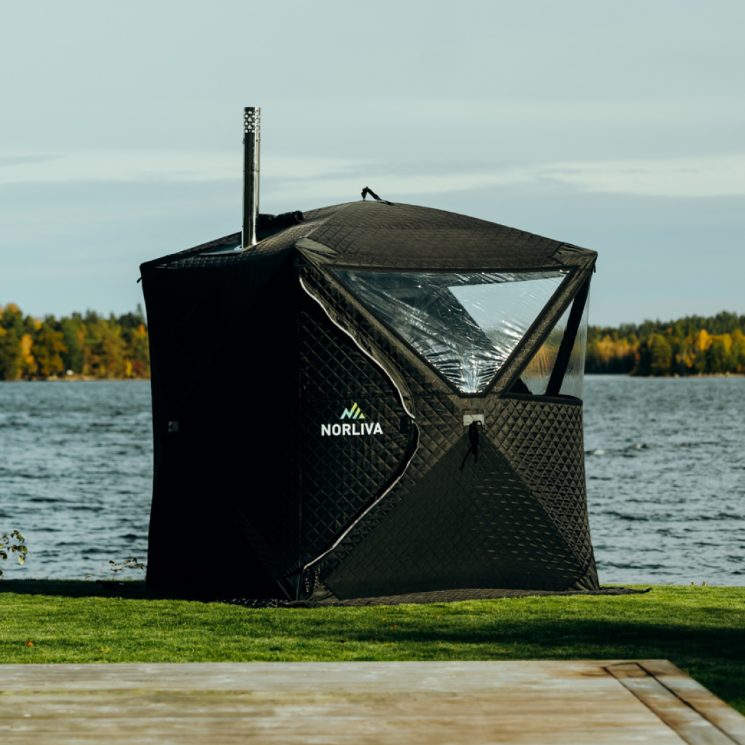 Tente sauna mobile Isen 3.0 avec poêle de sauna