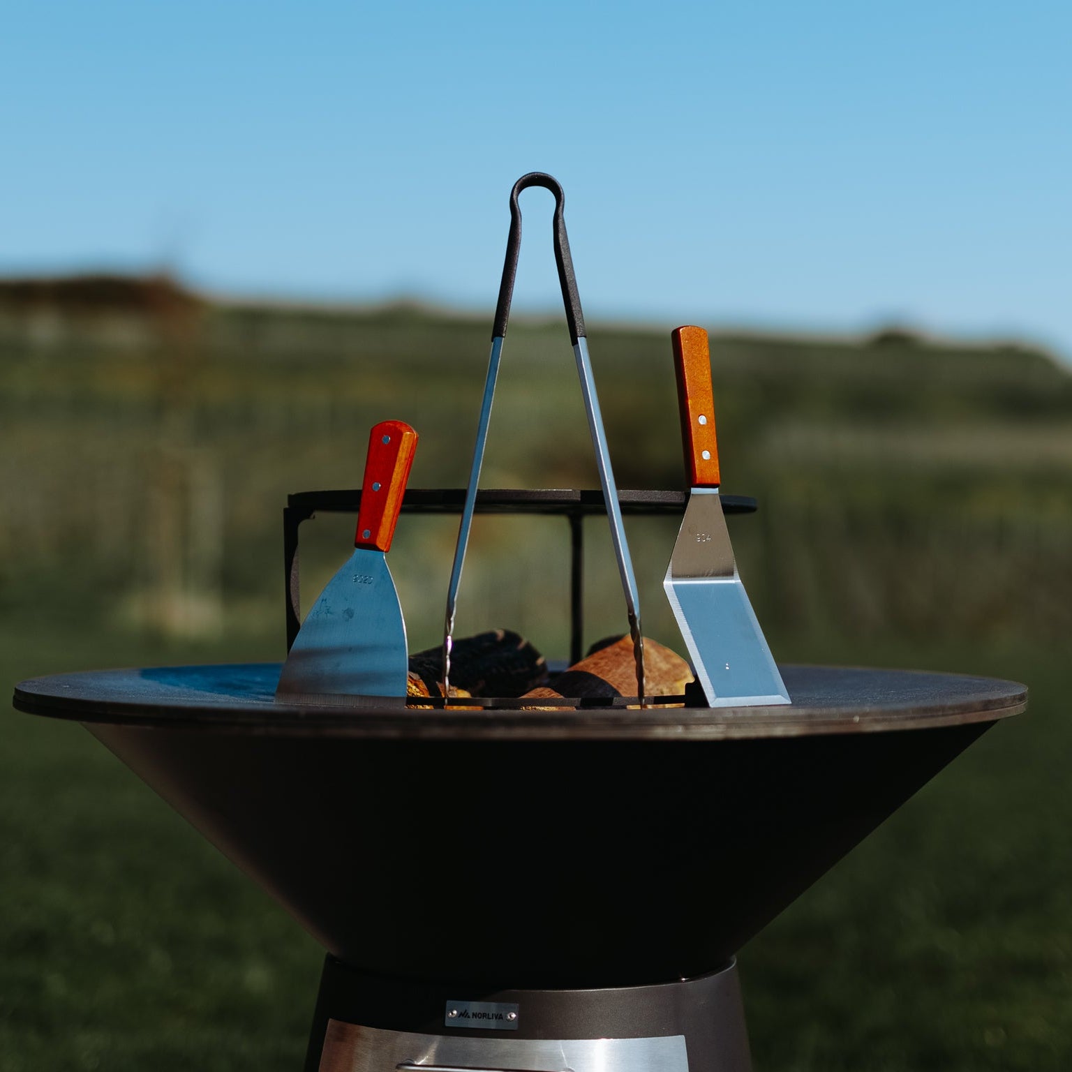Grillzubehör Set, 4-teilig