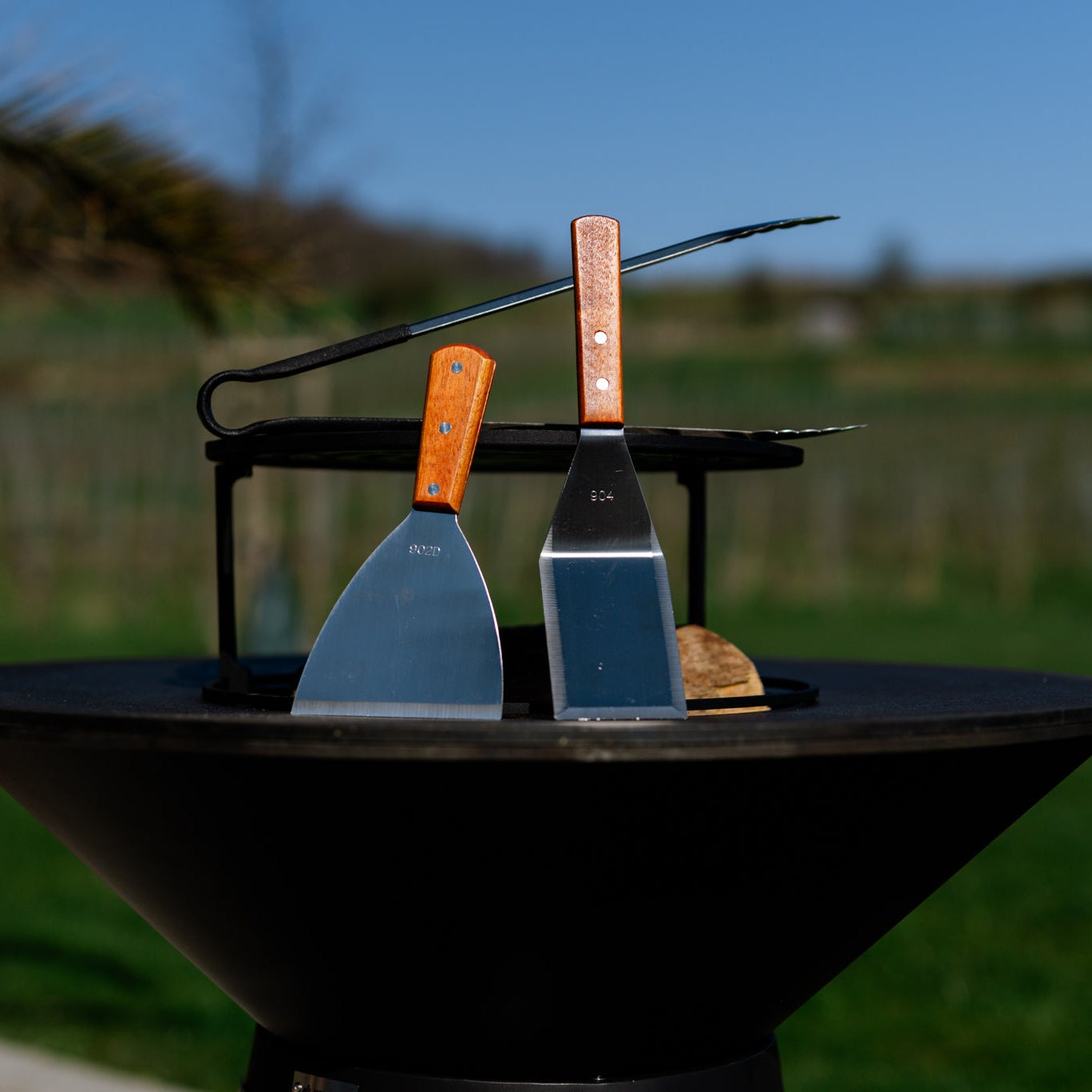 Grillzubehör Set, 4-teilig
