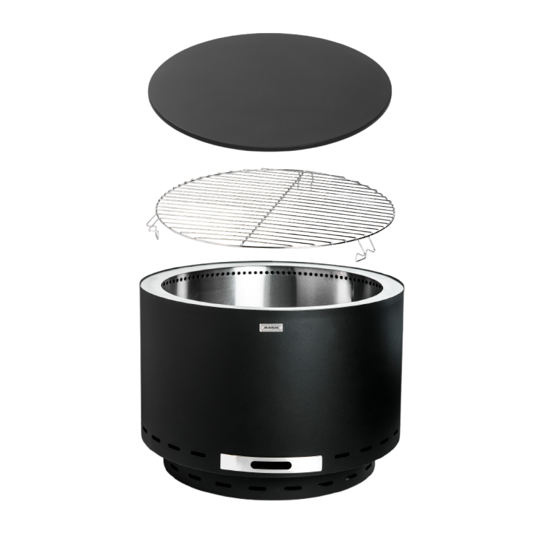 Set: Lunda + Deckel + Grillrost