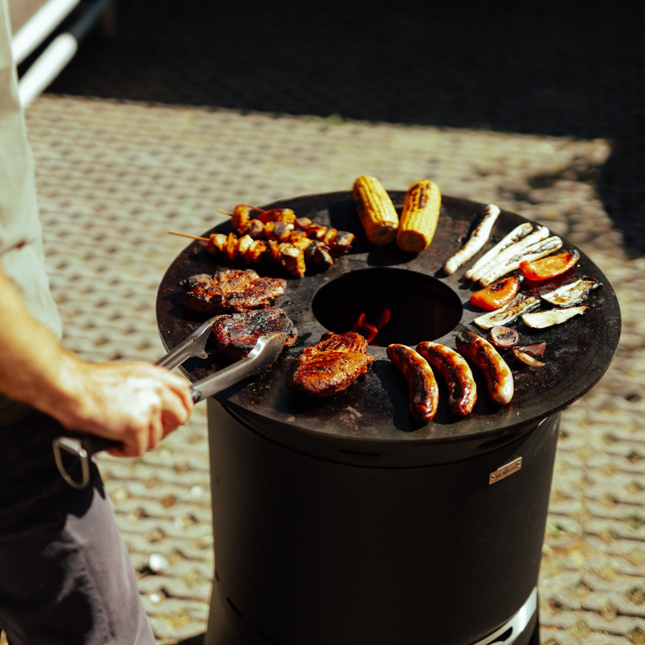 Set: Skara Pluss + Feuerplatten-Grill
