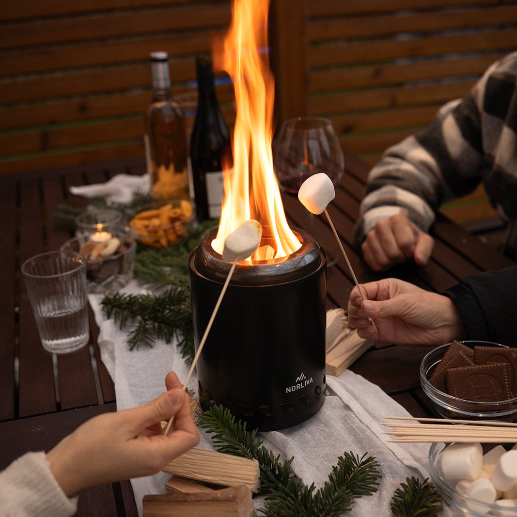 Cheminée de table sans fumée Lulea