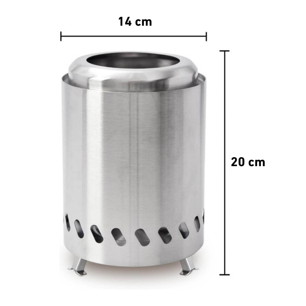 Cheminée de table sans fumée Lulea
