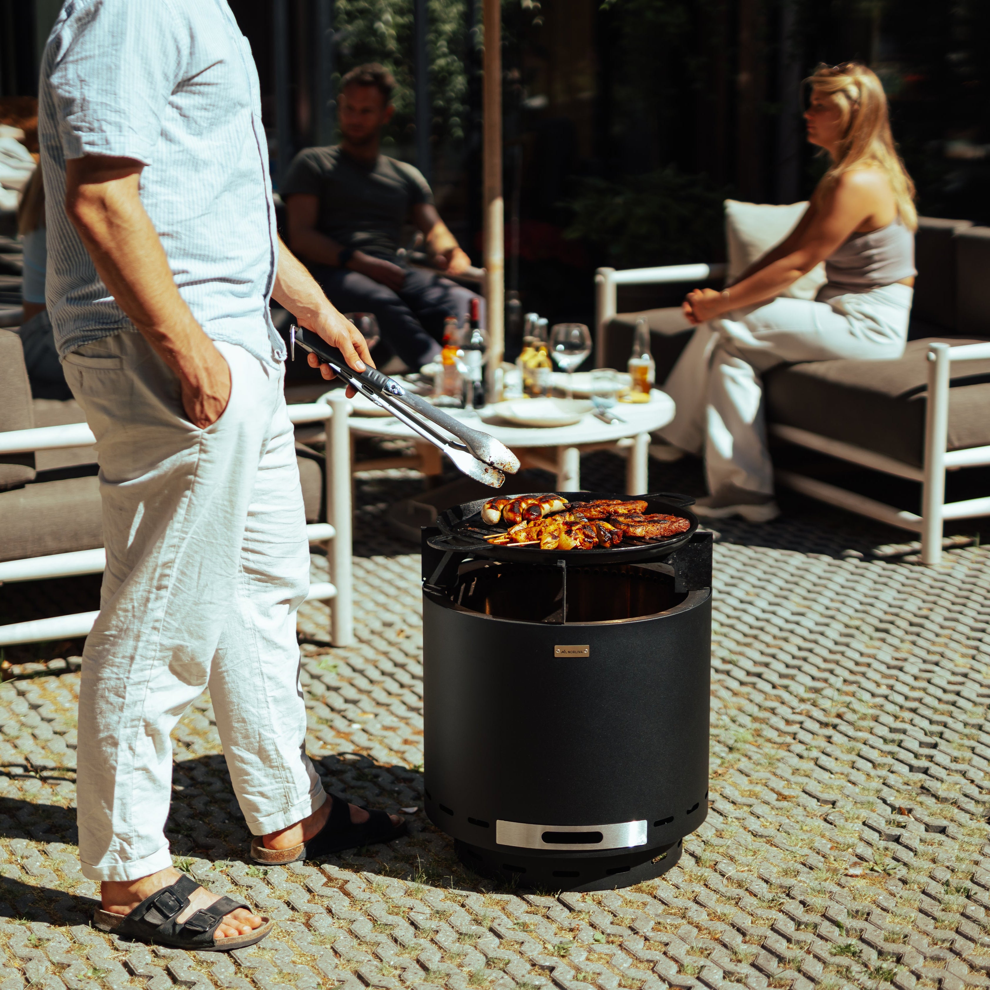 Gußeisen-Grillrost Skara