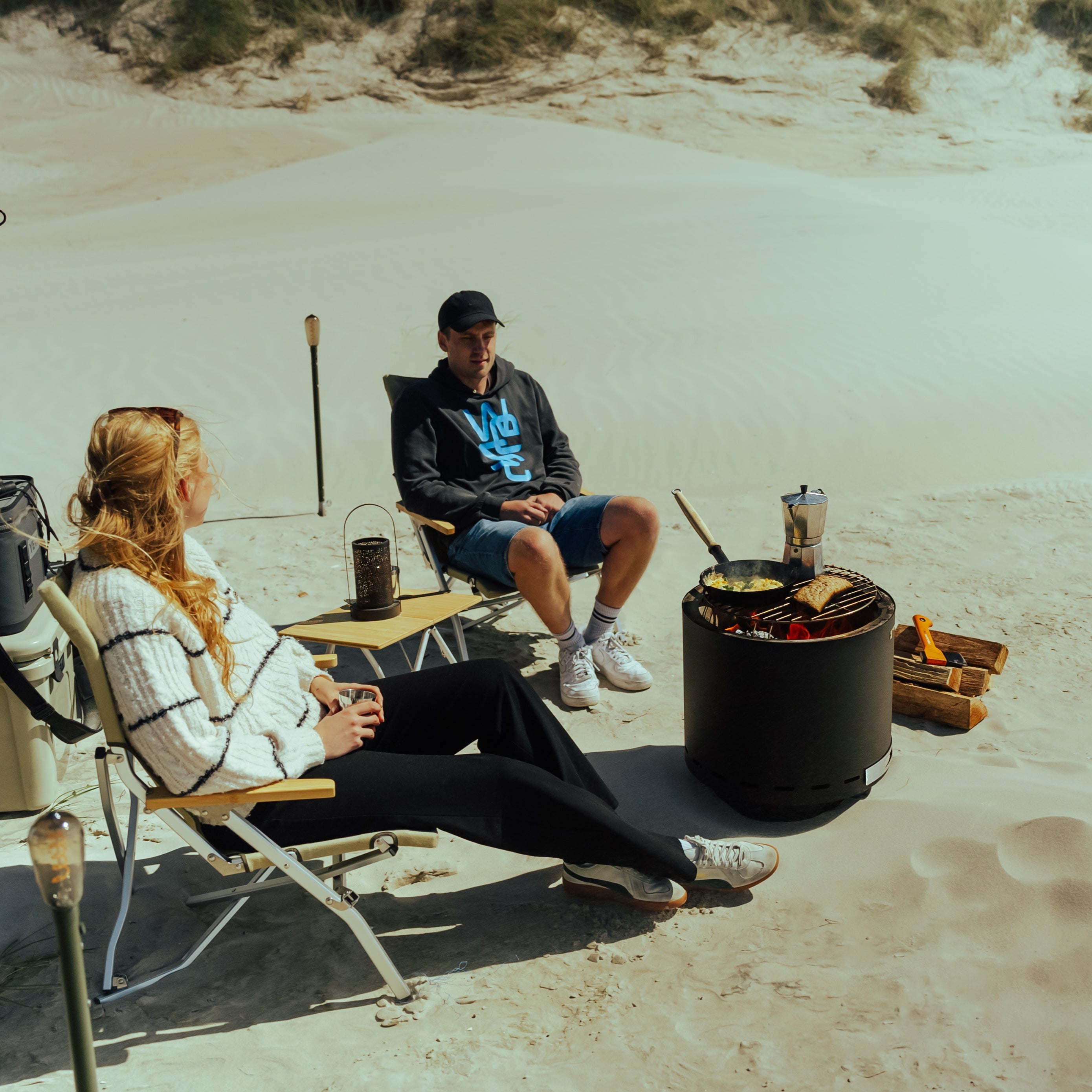 Brasero sans fumée Skara