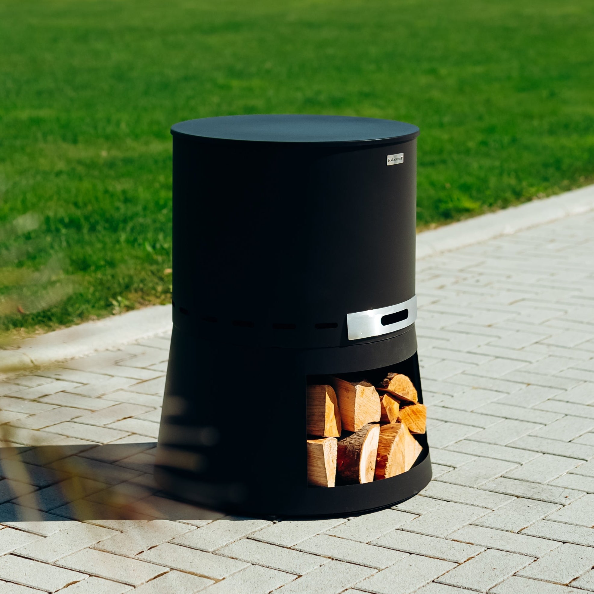 Set: Skara Pluss + Deckel + Grillrost