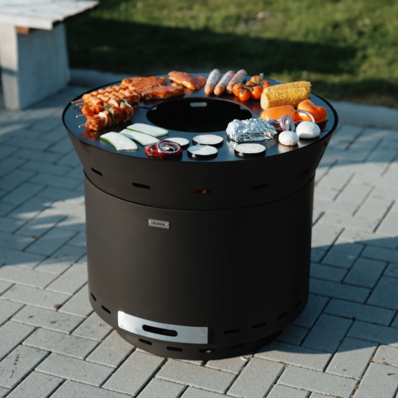 Set: Lunda + Feuerplatten-Grill