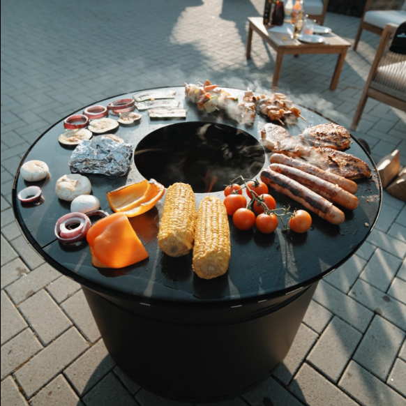 Set: Lunda + Feuerplatten-Grill