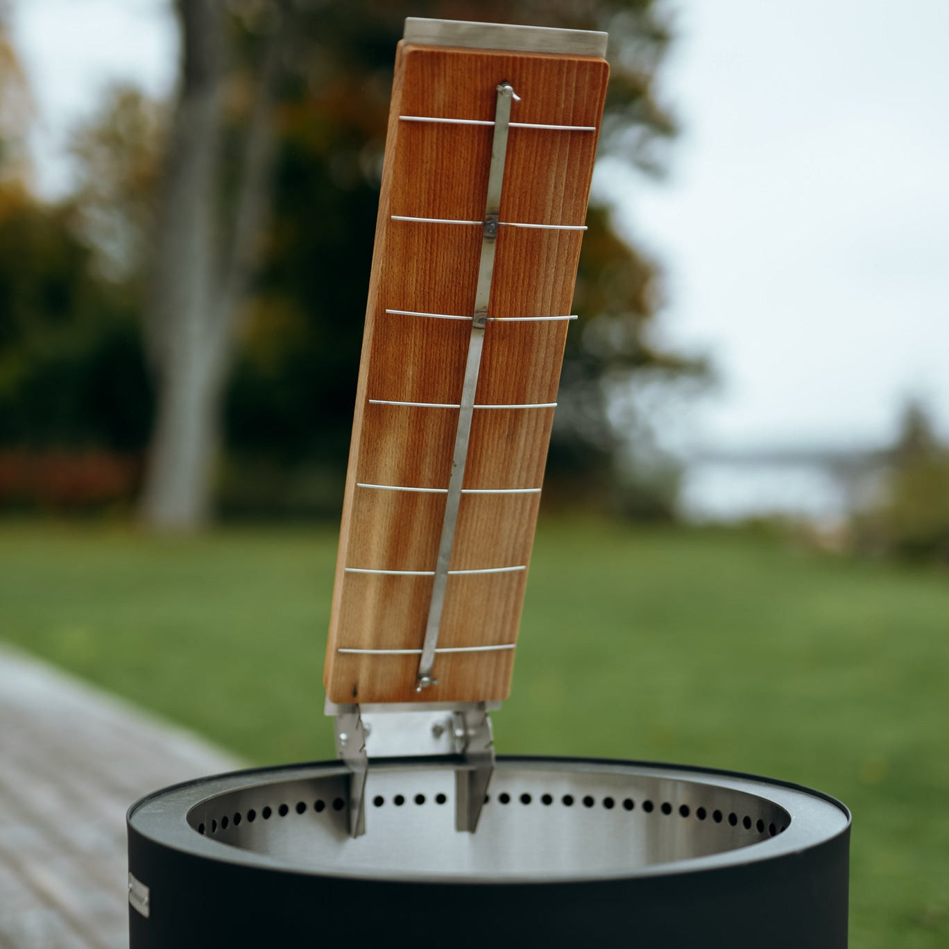 Set : Skara + planche à saumon flambé