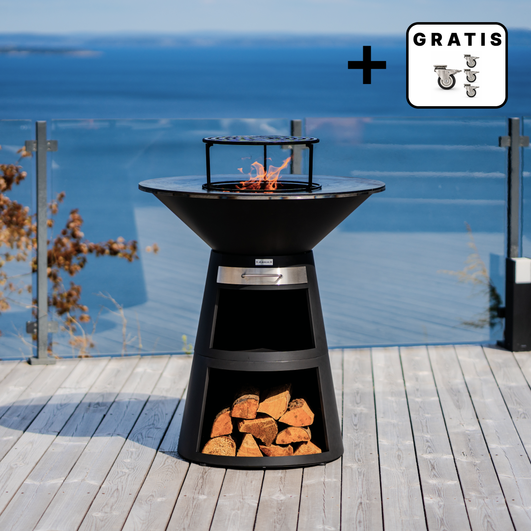 NORLIVA plancha barbecue, 80 cm