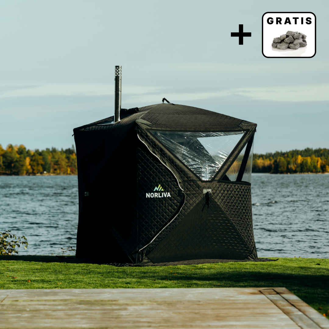 Tente sauna mobile Isen 2.0 avec poêle à sauna