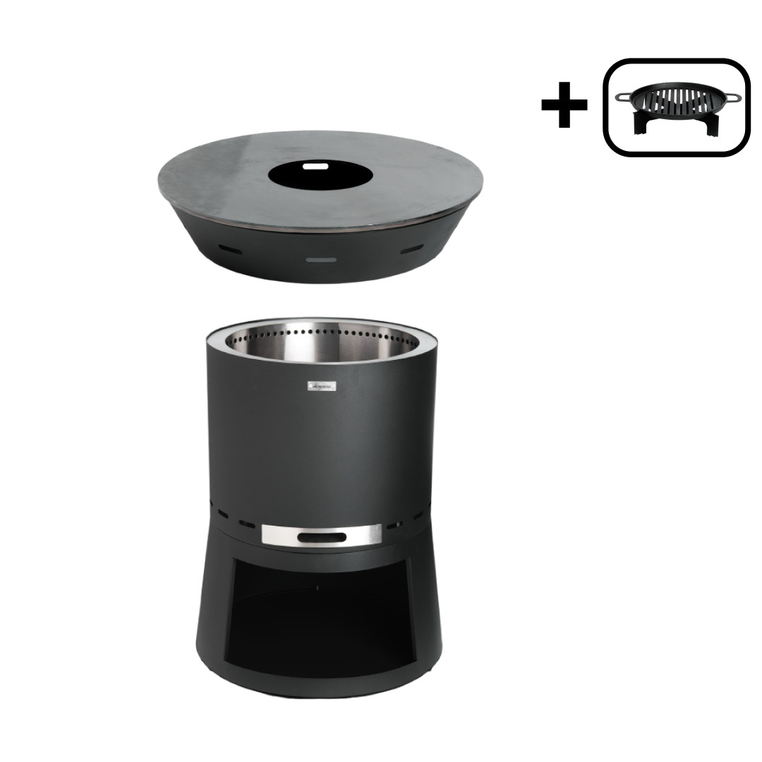 Set: Skara Pluss + Feuerplatten-Grill