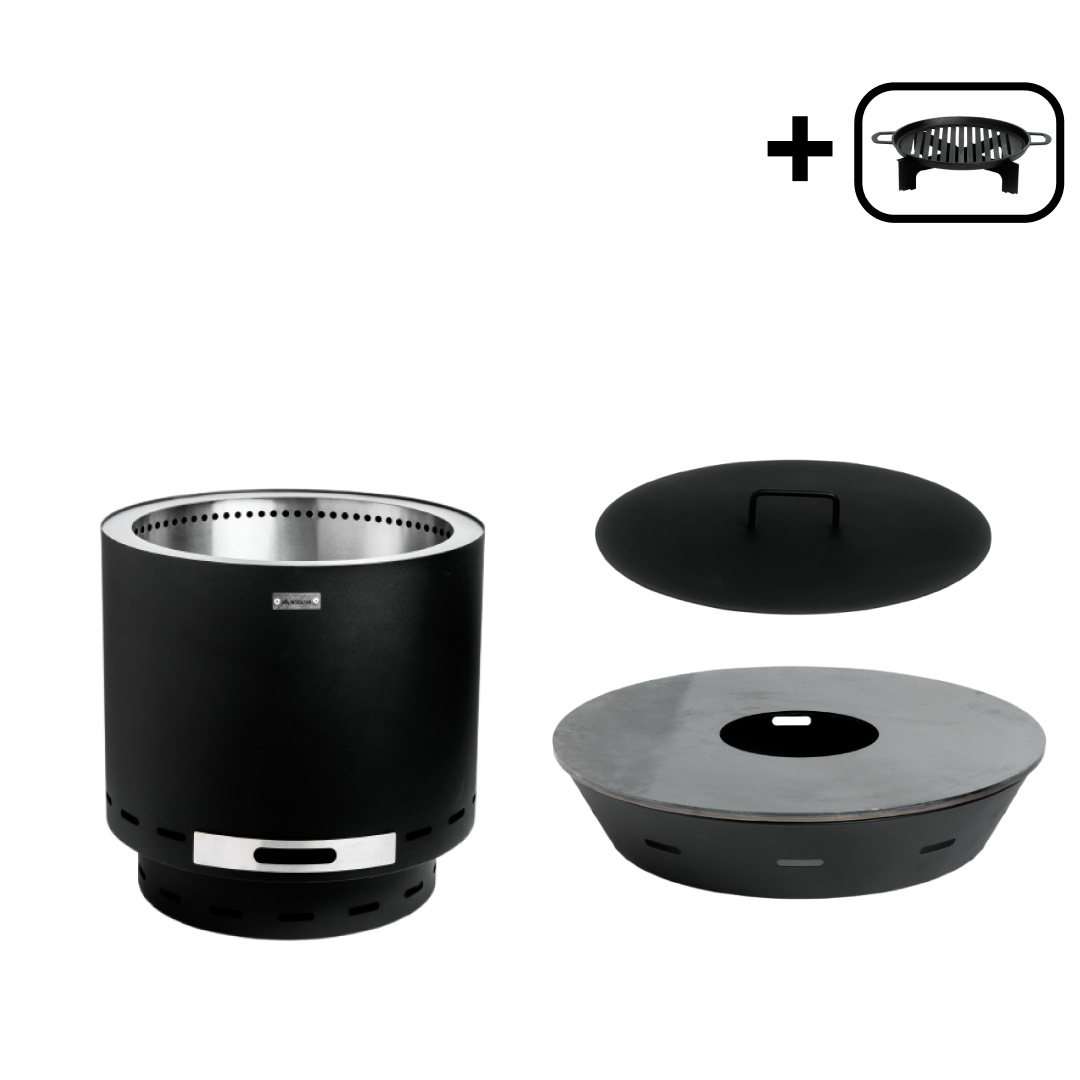 Set : Brasero Skara avec plaque plancha et couvercle