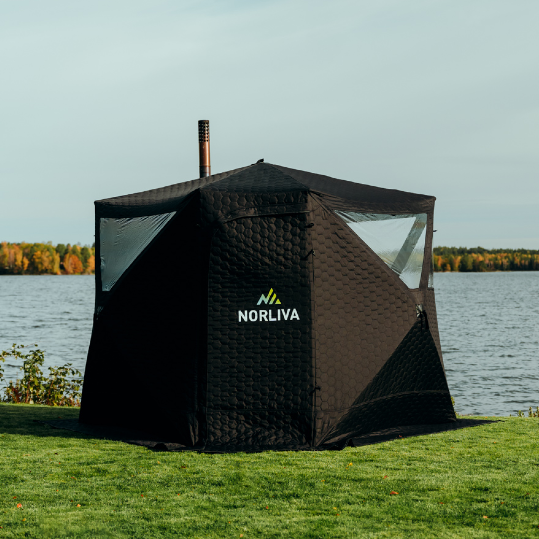 Tente sauna mobile Dalen 3.0 avec poêle de sauna