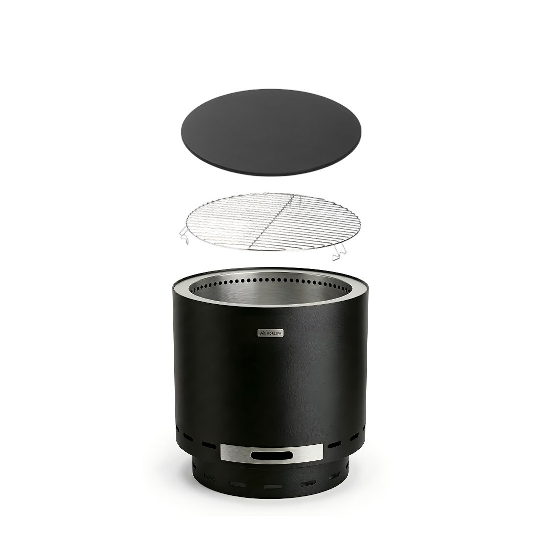 Set: Eda + Deckel + Grillrost