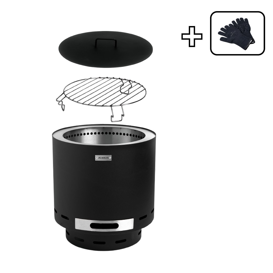 Set: Eda + Deckel + Grillrost