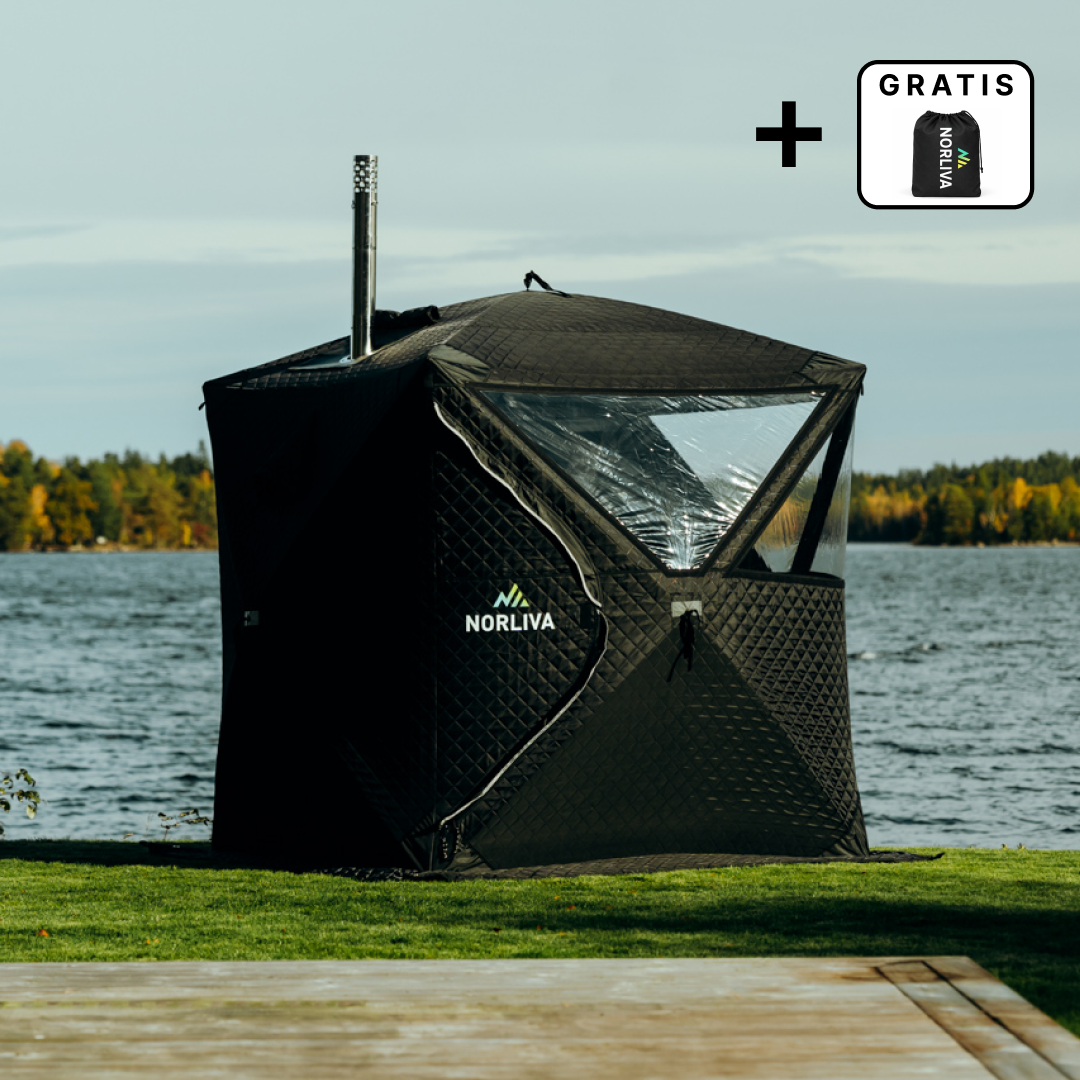 Tente sauna mobile Isen 3.0 avec poêle de sauna