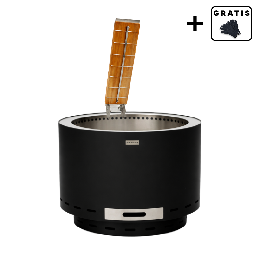 Set : Lunda + planche à saumon flambé