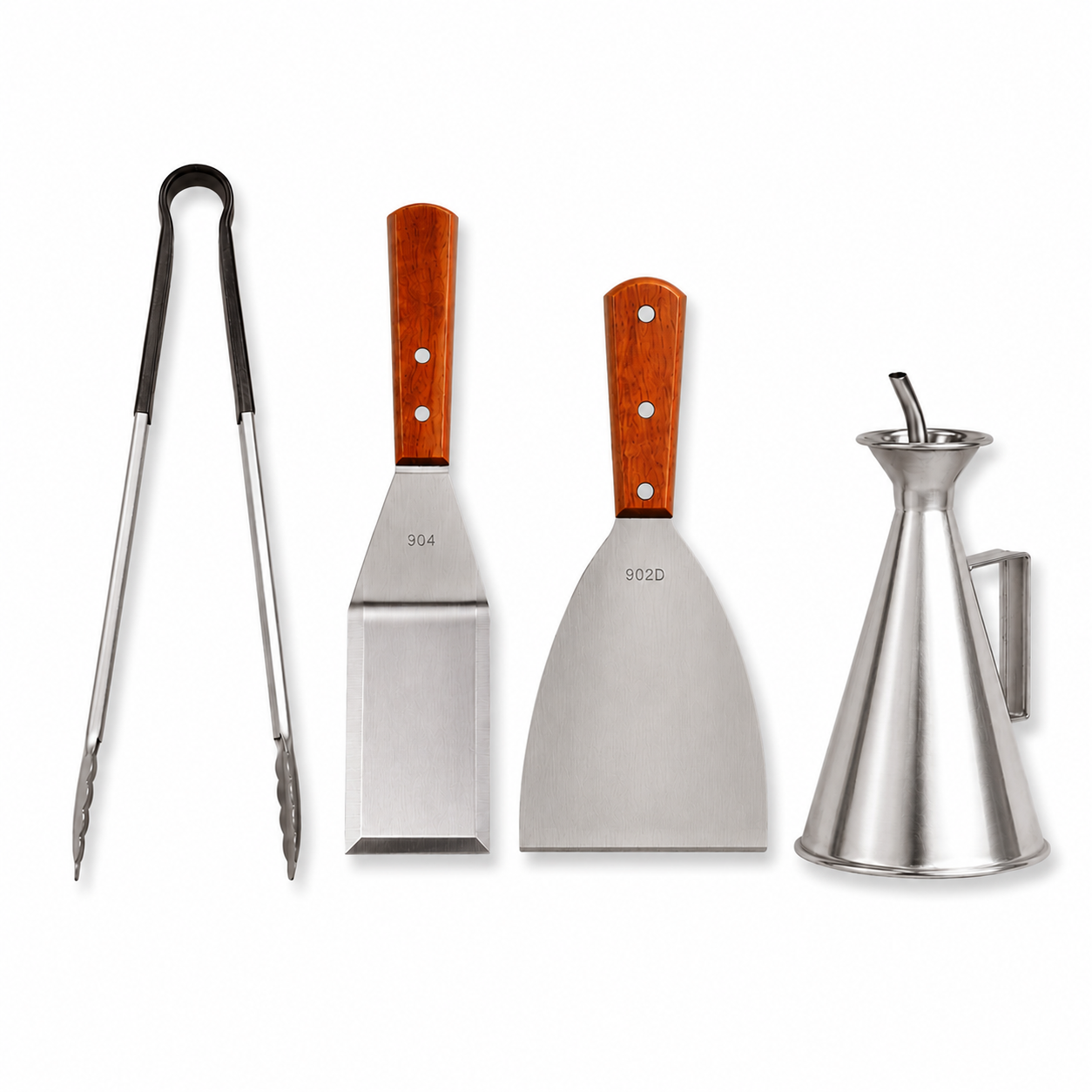 Set d'accessoires pour barbecue, 4 pièces